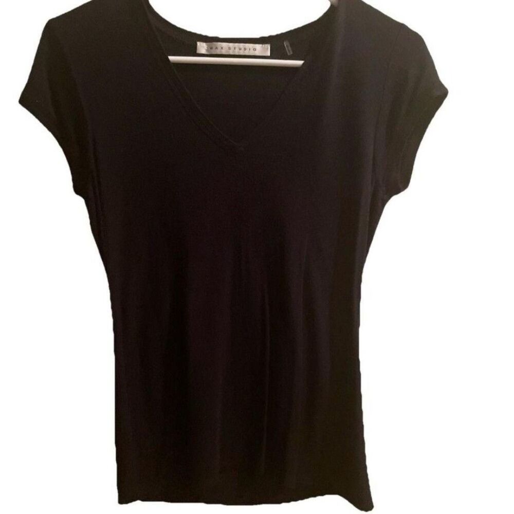 he Max Studio Cap Sleeve Shirt in size small i